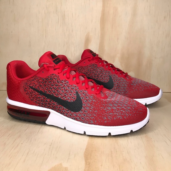 Nike Other - NEW Nike Air Max Sequent 2 University Red